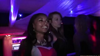 Into the VIP - goddess teen turn club floor turns inside group sex