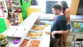 Reality Kings - 2 sexsual 19 yo share a hotdog