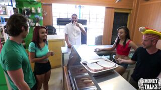 Reality Kings - 2 sexsual 19 yo share a hotdog