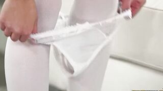 Reality Kings - White socks and sex dildos