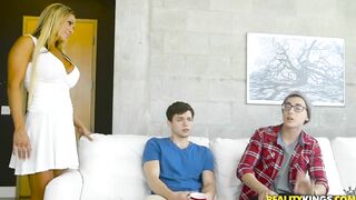 Reality Kings - Banging the babe cougar and cumming on her breasts