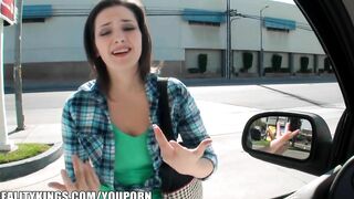 Reality Kings - Tegan pays for her lift with a HEAD