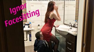 Gf Sofi inside Red Dress Use Chair Sub - Ignore Queening Fem Dom (Preview)