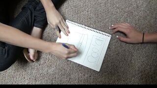 Group of BEAUTY blonde college lesbians start a dorm room pounded party