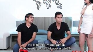HER SON BETS HER AND LOSES HER