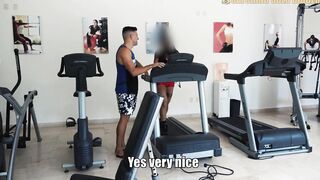 OMG Brazilian Gym bimbos With An Stunning Body Gets Addicted To White Cock