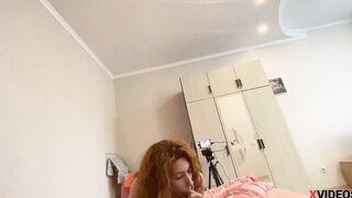 Ginger College Girl Fucks with her Classmate after Classes