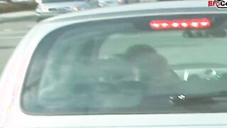 Blonde Eighteen with tiny titties pick up from a big black cock for interracial sex and a facial