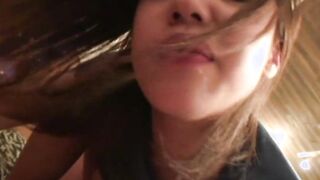 2 japanese backpacker girls get a huge group sex party into the hostel