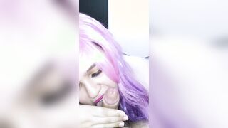 She is so freaky. E-sluts wants Cutie cum into her mouth