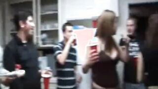 Coed 18 whore fucks inside front of everyone