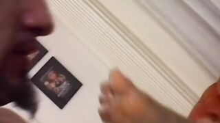 Great big boobed dark hair sexy lets lucky stud fucked her butt rough on couch