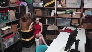 Eighteen Daughter Nina Nirvana & Her Long Hooters cougar Milf Christie Stevens Both Banged! By Security For Shoplifting