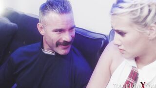 TOUGHLOVEX Sinner Indica Monroe gets busted by Karl