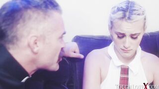 TOUGHLOVEX Sinner Indica Monroe gets busted by Karl