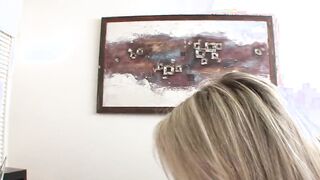 Blonde Step Sister Catches Masturbating Step Guy