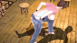 I MEETING A LONELY SLUTS AT THE BAR 3D ANIMATED 67