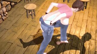 I MEETING A LONELY SLUTS AT THE BAR 3D ANIMATED 67