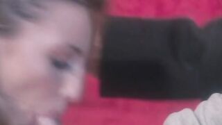 Freaky shaved producer organized casting couch for curious blonde beauty who wants to become a celeb