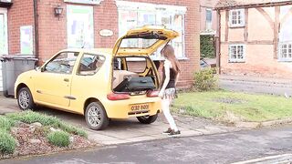 THIN NEIGHBOUR BARELY LEGAL TINA SEDUCE HIM TO FUCKED WHEN HOME ALONE