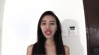 Crazy Hot Slender chinese 19 Yo Knocked Up By Foreign Bro