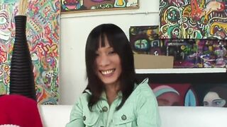 oriental Mother - oriental cougar Miako dark haired 19 year old blows and