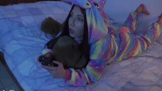 alone with my friend's brother at the sleepover (he fucks my butt)