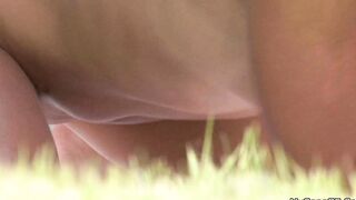 Older man fucks goddess 19 yo chick outdoor
