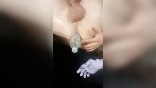 TomWoods2020 water bottle into booty part two