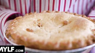 Huge Jugs Stepmoms Caught Their Boys Fucking The Pies And Decide To Help Them Release The Tension