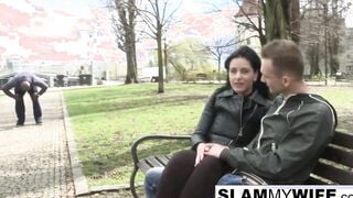 Cuck watched his wifey take a bbc inside the booty