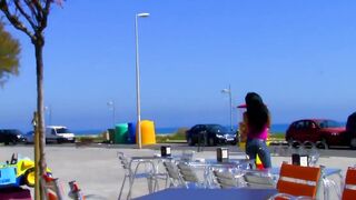 Cumshot Sex Party - 2 couples sex party on a Californian beach