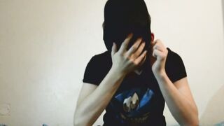 Blond 18 skank cheat her poor BF with other man inside j