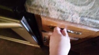 Son surprises Stepmother with his big rock rough 18 year old penis and accidental cummed on Mother's Day