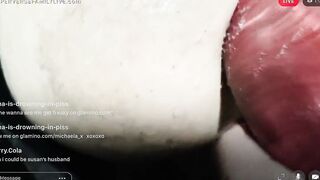 PERVERSE FAMILY LIVE - Anal Stretching With Humongous Toy