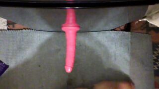 point of view anal dildo boned