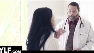 AnalMom - Curvy Cougar Lets The Handsome Doctor To Examine Her Long Ass And Go All