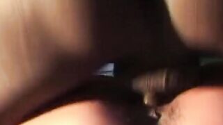 Outdoors banged! with beauty ebony 19 year old