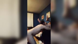 Stepson banged with his stepmother