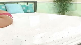 Dark Hair babe Catalina Taylor Blows His Long Cock