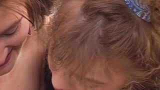 Classic Classic Retro Cougar Lesbo licking theire Pussys