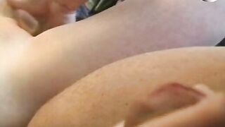 Young Blonde German 19 Yo with pierced Vagina Hand Job