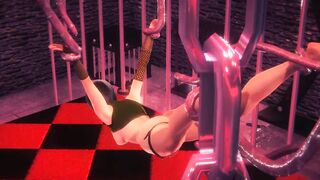 Final Fantasy VII Cartoon - Yuffie hardsex with Aerith Futanari - Japanese chinese Manga Animated Game Porn