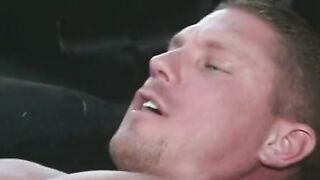 Vampish starving cunt with mouth loves to be boned inside the pickup truck