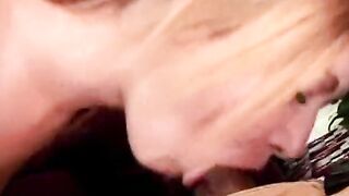 Lusty Bae likes it when she sucks a big penis before getting pounded