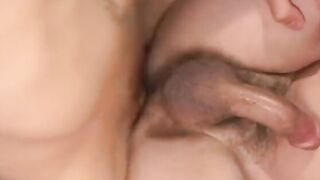 Bi Sexual bro shares a penis with blonde goddess