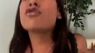 Bangladeshi Jazmin Chaudhry blindfold