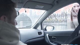 Filthy Flix - Shy teens coed Kate Quinn shameless pounded