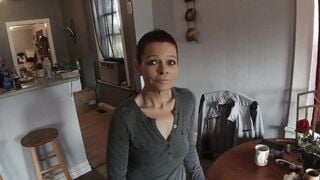 Face nailed my guy's filthy whore of a mother. He owes me cash, and I do it to her because I can