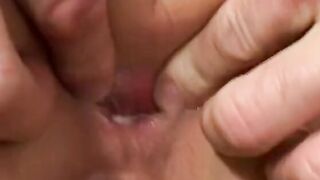 Hoe loves having long toys and rough dicks into her holes